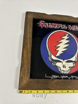 Vtg Grateful Dead Record Store Display-Glass And Wood -close To Mint 1976 RARE