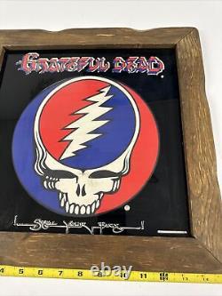 Vtg Grateful Dead Record Store Display-Glass And Wood -close To Mint 1976 RARE