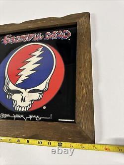 Vtg Grateful Dead Record Store Display-Glass And Wood -close To Mint 1976 RARE