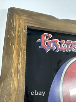 Vtg Grateful Dead Record Store Display-Glass And Wood -close To Mint 1976 RARE