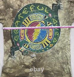 Vtg Grateful Dead T Shirt 90s 1994 Rare Bolt Lizard Skull Bull Mountain USA Sz L