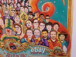 Vtg ORIGINAL Gathering of the Vibes Grateful Dead Festival Promo Poster 25x17