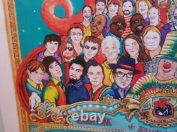 Vtg ORIGINAL Gathering of the Vibes Grateful Dead Festival Promo Poster 25x17