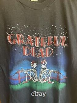 Vtg Screen Stars 1981 Grateful Dead Golden Gate Bridge T-shirt Large Rare