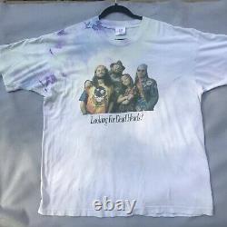 Vtg Wilson Hammer Grateful Dead T-Shirt USA Tie Dye Single Stitch Tennis RARE XL