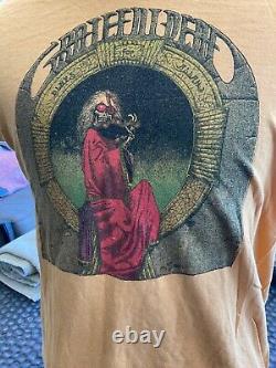 WOW! RARE Vintage Grateful Dead T-Shirt Blues For Allah Band Tour Large 42-44