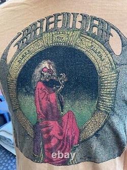 WOW! RARE Vintage Grateful Dead T-Shirt Blues For Allah Band Tour Large 42-44