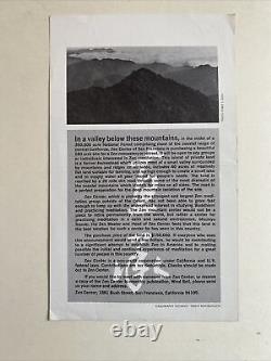 Zenefit GRATEFUL DEAD Original Handbill Avalon Ballroom Big Brother RARE 1967