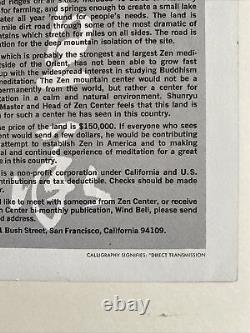 Zenefit GRATEFUL DEAD Original Handbill Avalon Ballroom Big Brother RARE 1967